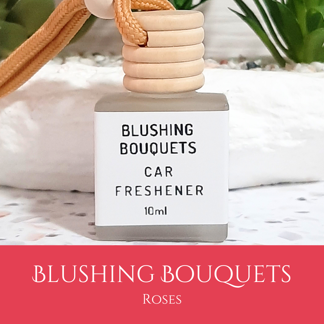 Blushing Bouquets: Roses - Car Freshener