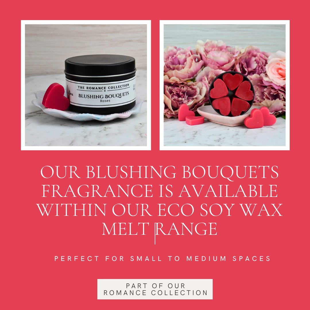 Blushing Bouquets: Roses - Eco Soy Wax Melt Tin