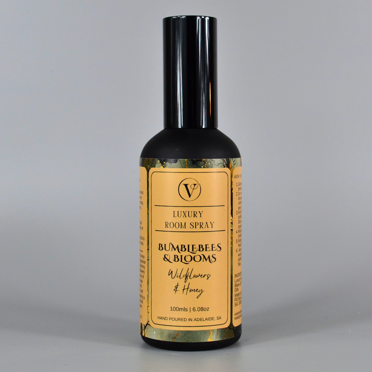 100ml Room Spray - Bumblebees & Blooms: Wildflowers & Honey