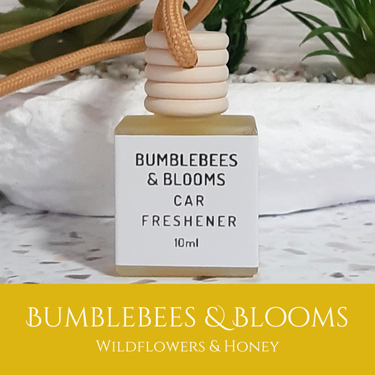 Bumblebees & Blooms: Wildflowers & Honey - Car Freshener