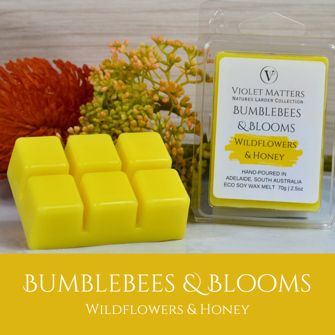 Bumblebees & Blooms: Wildflowers & Honey - Eco Soy Wax Melt