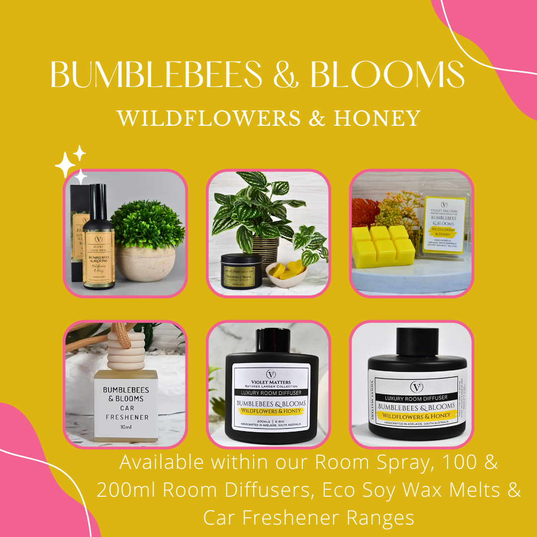 Bumblebees & Blooms: Wildflowers & Honey - 100ml Room Spray