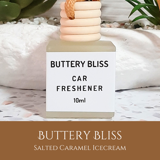 Buttery Bliss: Salted Caramel Icecream - Car Freshener