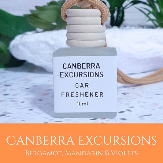 Canberra Excursions: Bergamot, Mandarin & Violets - Car Freshener