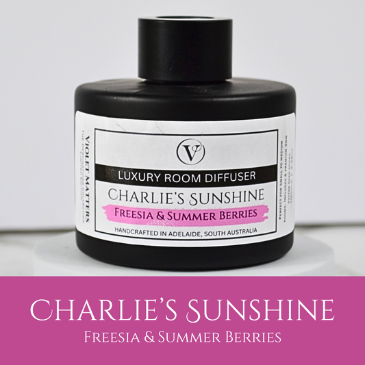 Charlie's Sunshine: Freesia & Summer Berries - 100ml Room Diffuser