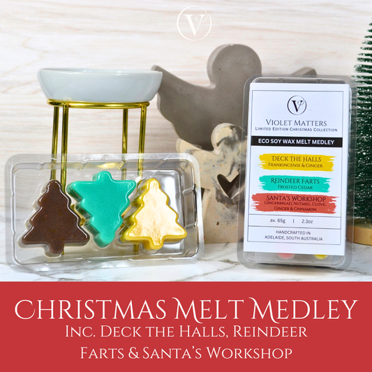 Christmas Melt Melody: Eco Soy Christmas Wax Melts