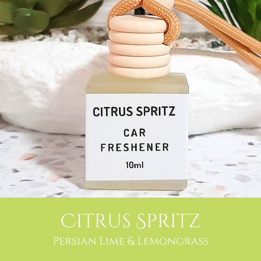 Citrus Spritz: Persian Lime & Lemongrass - Car Freshener