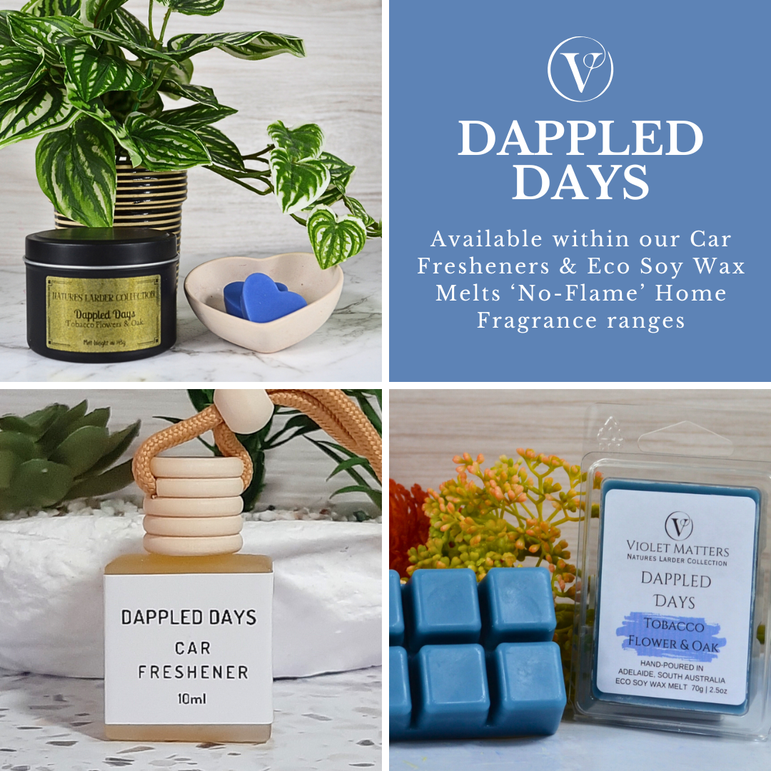 Dappled Days: Tobacco Flowers & Oak - Eco Soy Wax Melt