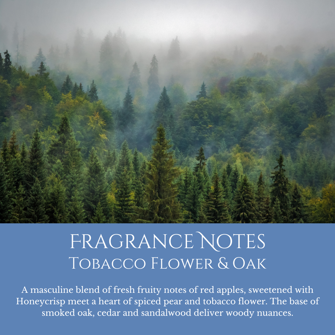 Dappled Days: Tobacco Flowers & Oak - Eco Soy Wax Melt