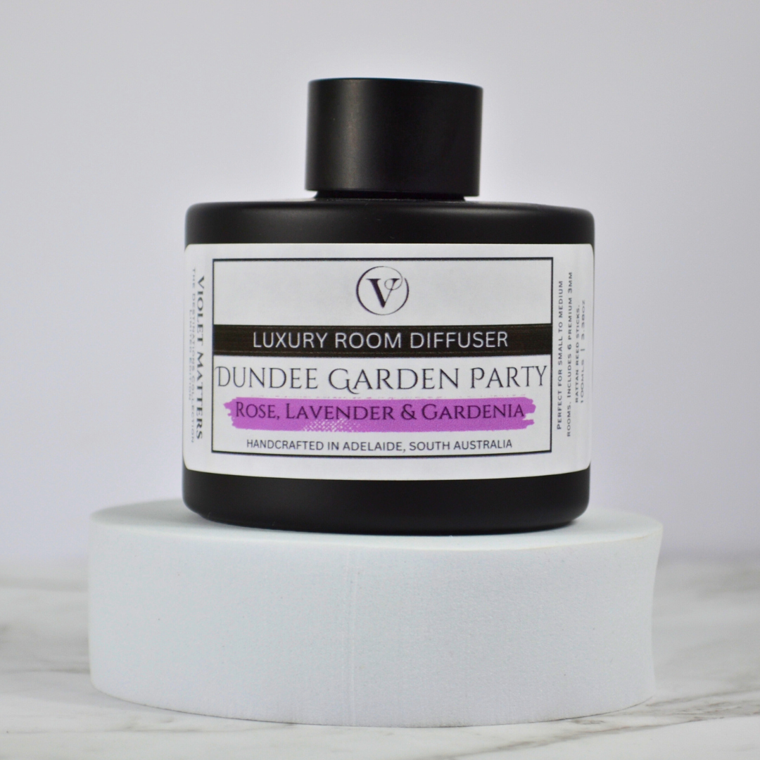Dundee Garden Party - Lavender, Rose & Gardenia Luxury Room Diffuser