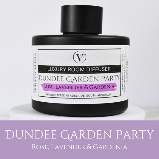 Dundee Garden Party: Lavender, Rose & Gardenia - 100ml Room Diffuser