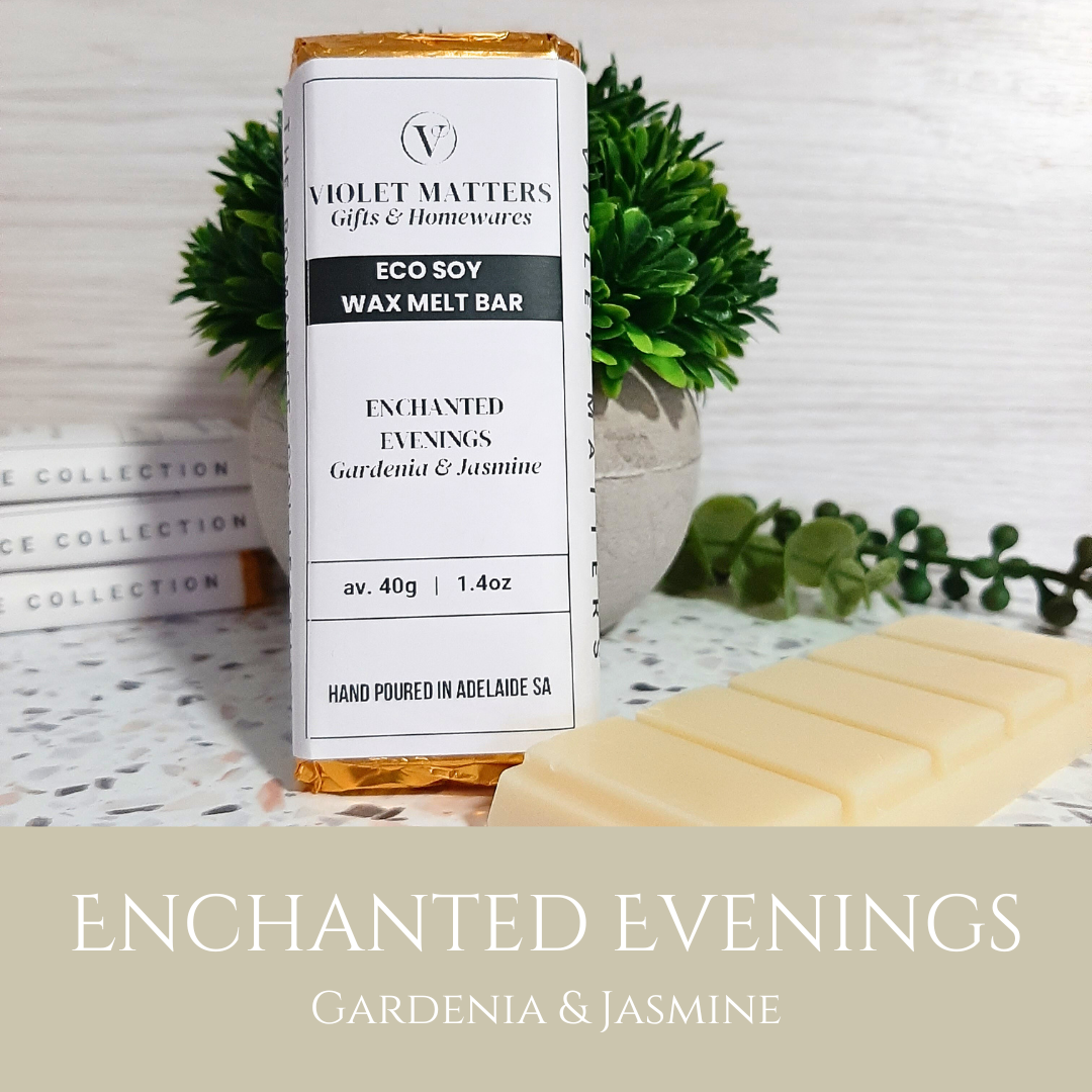 Enchanted Evenings: Gardenia & Jasmine - Eco Soy Wax Melt Bar