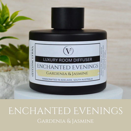 Enchanted Evenings: Gardenia and Jasmine - 100ml Room Diffuser