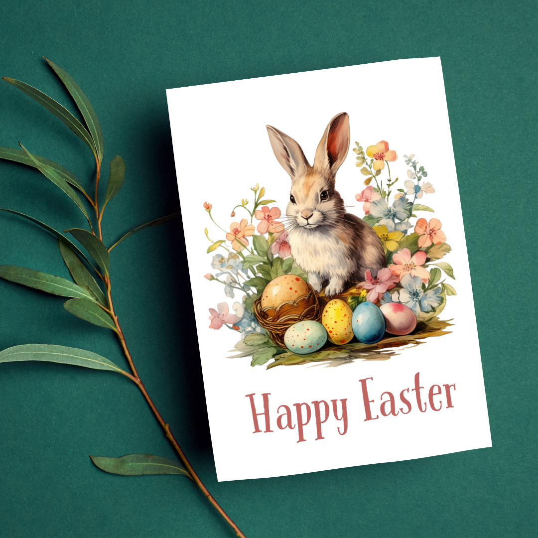 Happy Easter Card - Printable Card