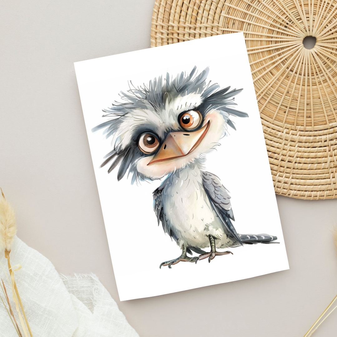 Cute Blank A5 Printable Card - Printable Card