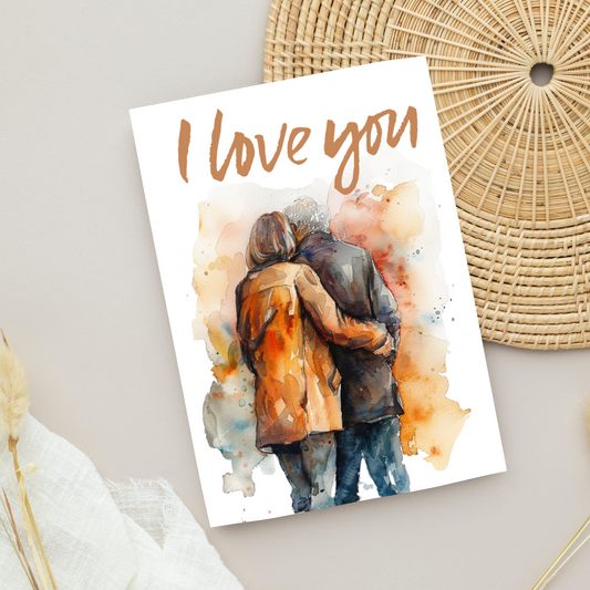 Blank A5 Printable Love & Relationship Card - Printable Card