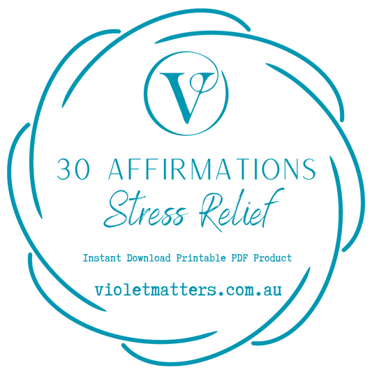 Affirmation Cards Printable - Stress Relief
