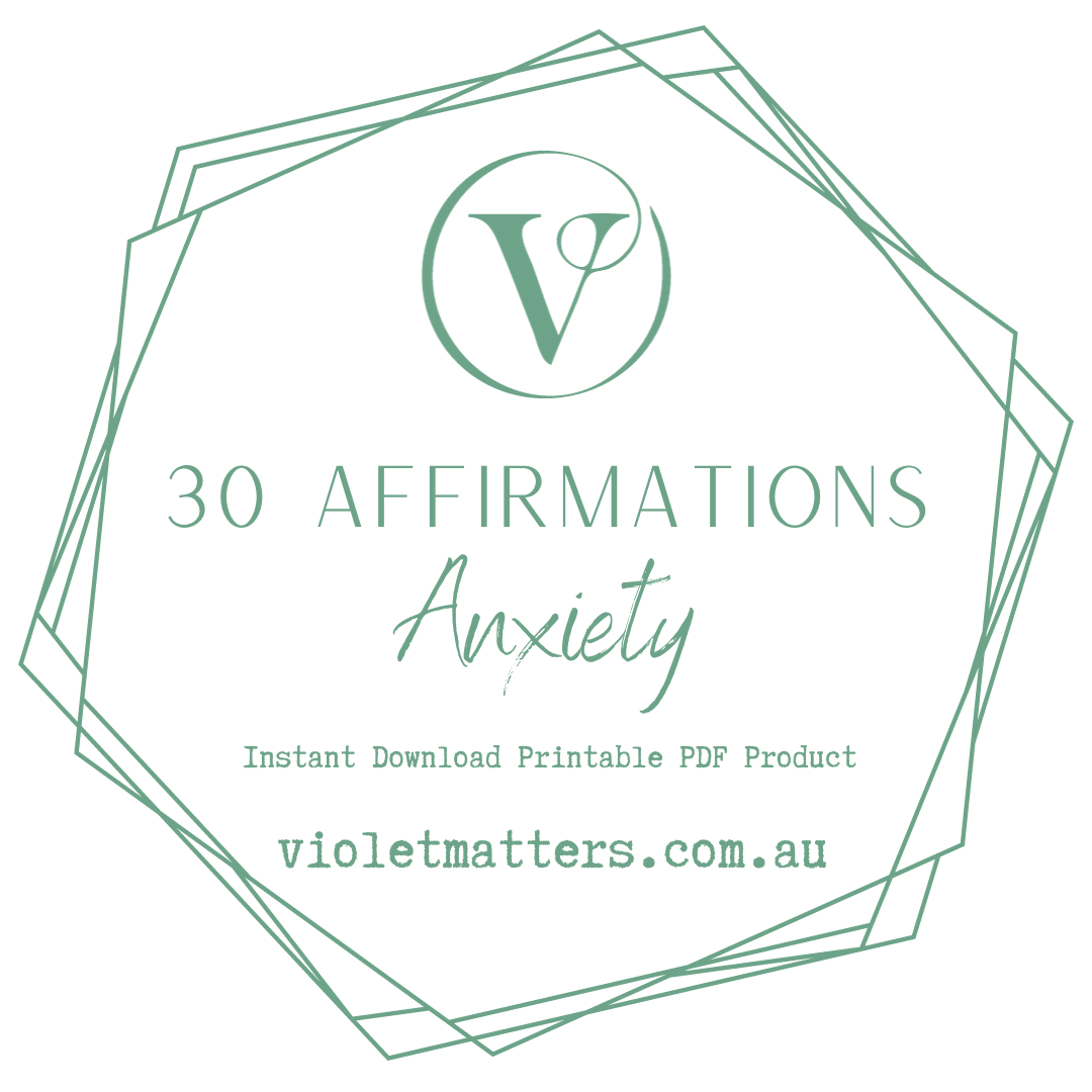 Affirmation Cards Printable - Anxiety, Cultivate Calmness & Positivity