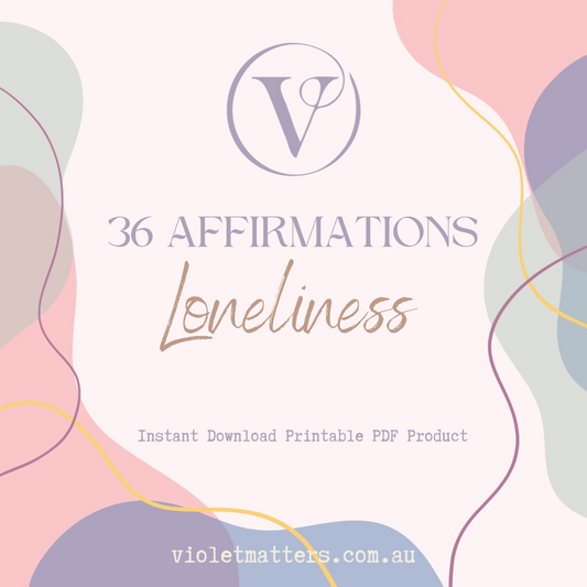 Affirmation Cards Printable - Loneliness