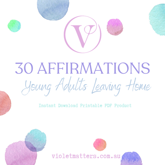 Affirmation Cards Printable - Young Adults Leaving Home