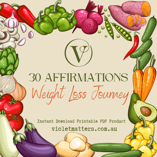 Affirmation Cards Printable - Weight Loss Journey Inspiration & Motivation