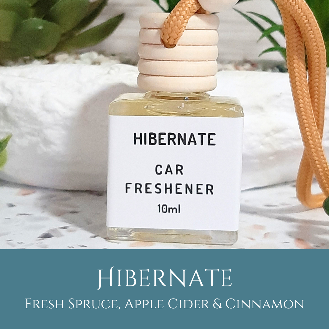 Hibernate: Spruce, Apple Cider & Cinnamon - Car Freshener