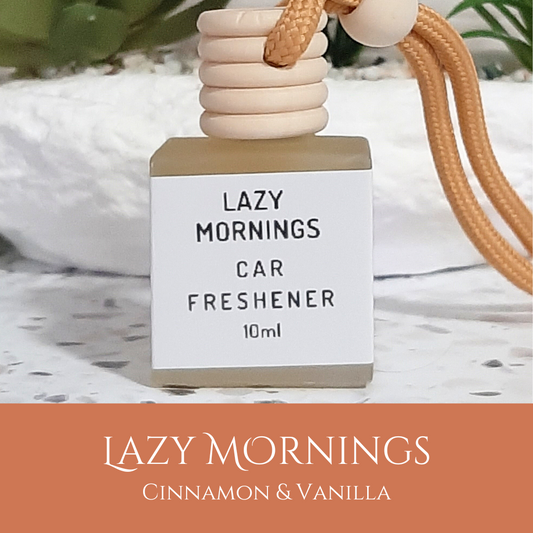 Lazy Mornings: Cinnamon & Vanilla - Car Freshener