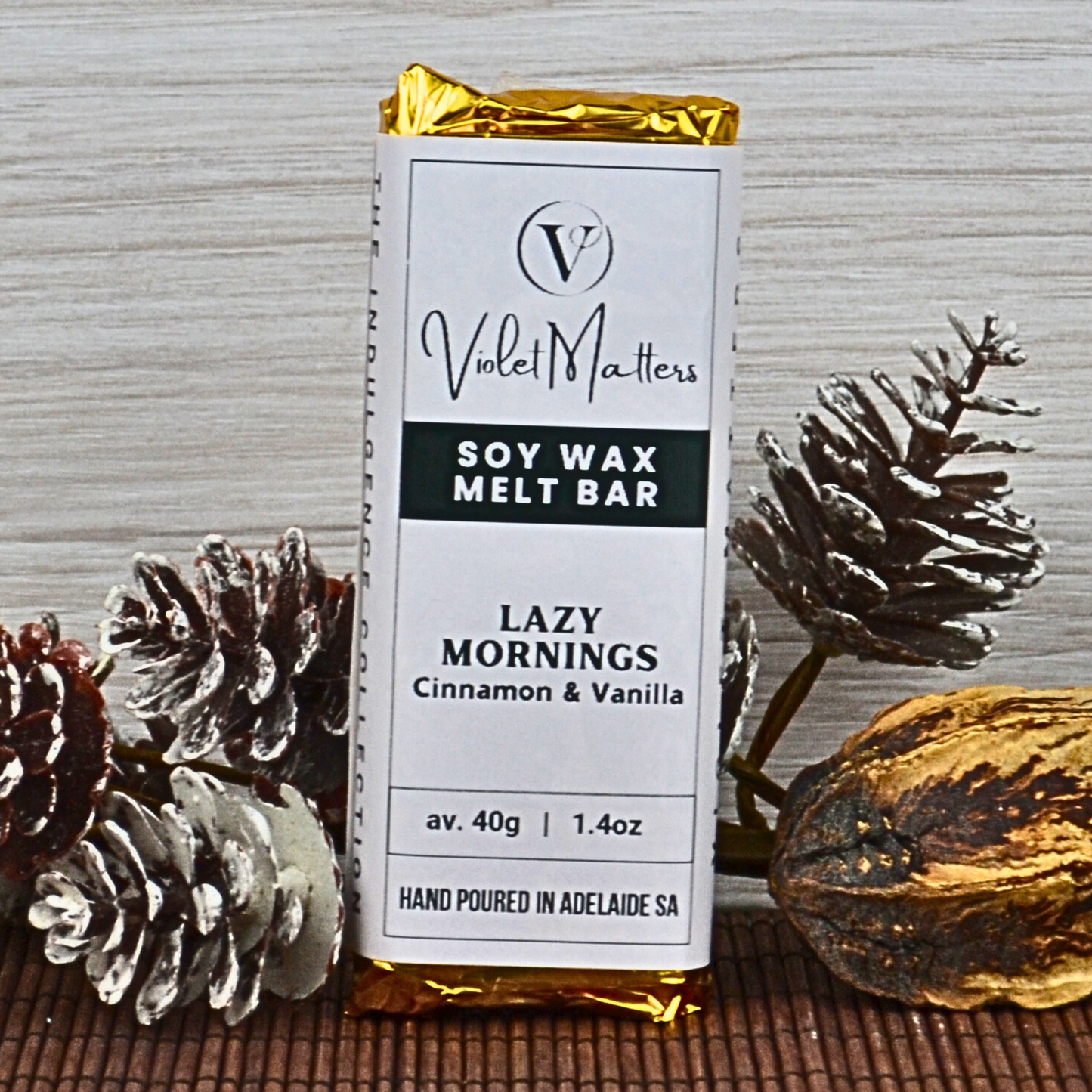 Lazy Mornings: Cinnamon & Vanilla - Eco Soy Wax Melt