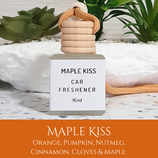 Maple Kiss: Orange, Pumpkin, Spices & Maple - Car Freshener