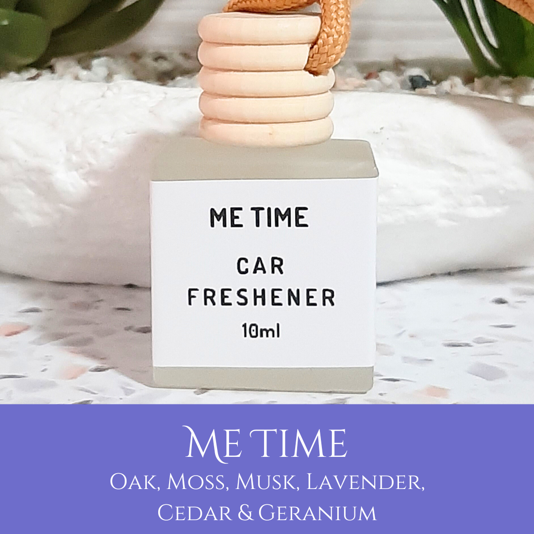 Me Time: Oak, Moss, Musk, Lavender, Cedar and Geranium - Car Freshener