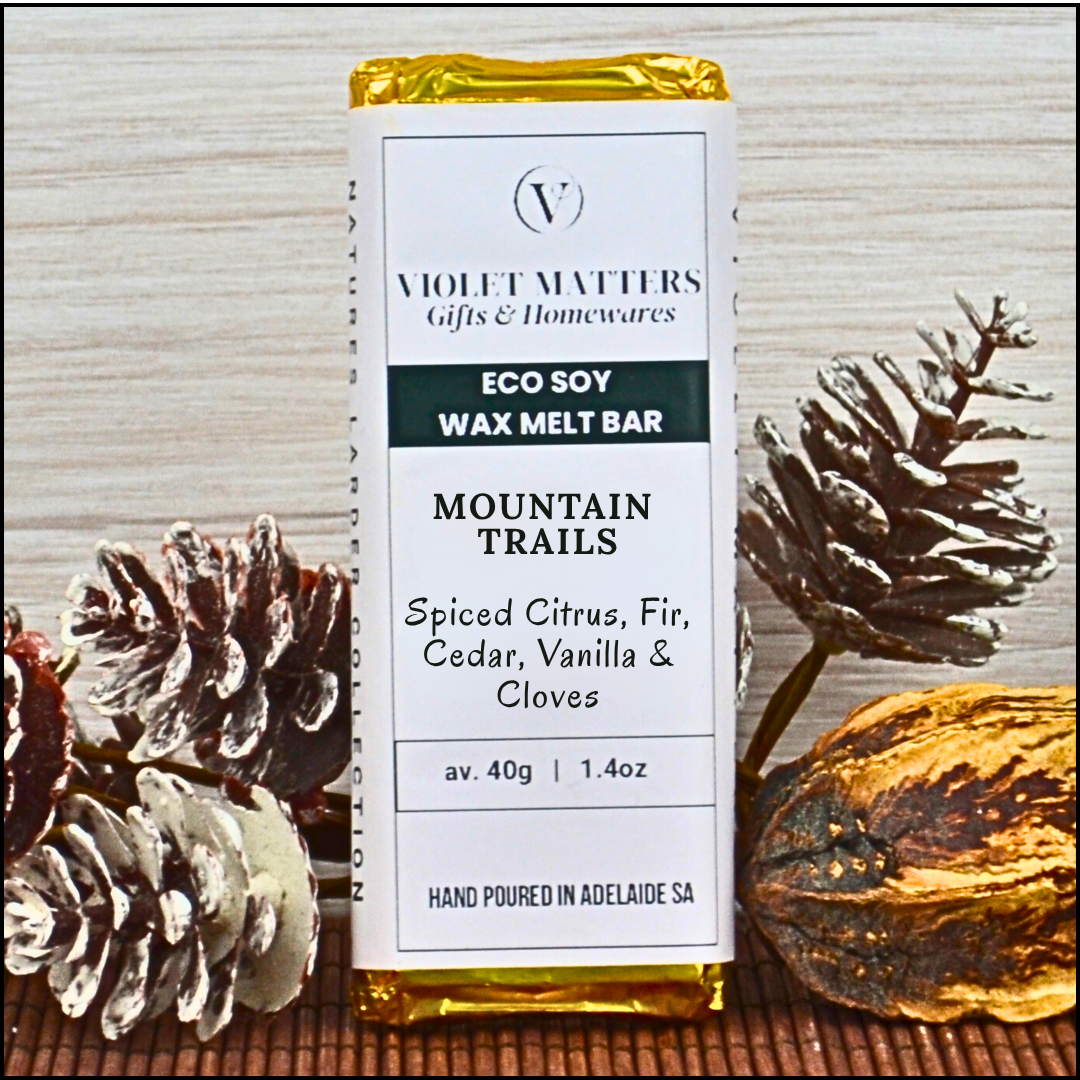 Mountain Trails: Spiced Citrus, Fir, Cedar, Vanilla & Cloves - Car Freshener
