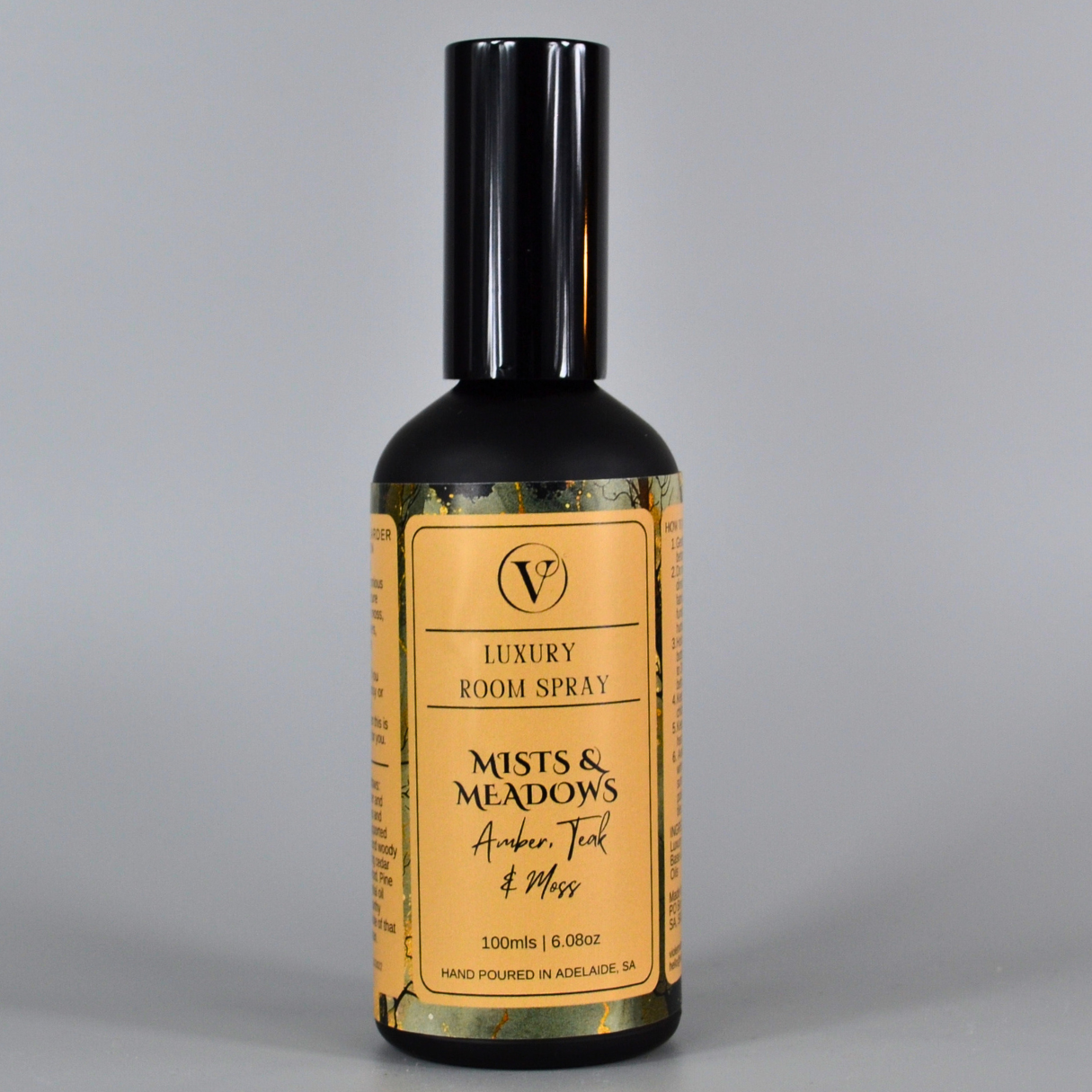 Mists & Meadows: Amber, Teak & Moss - 100ml Room Spray