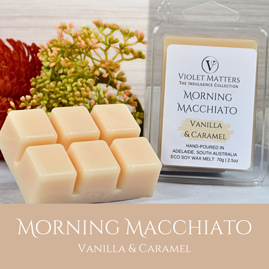 Morning Macchiato: Vanilla & Caramel - Eco Soy Wax Melt