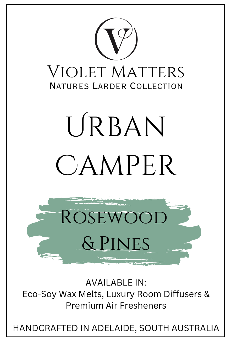 Urban Camper - Rosewood and Pines Premium Car Freshener