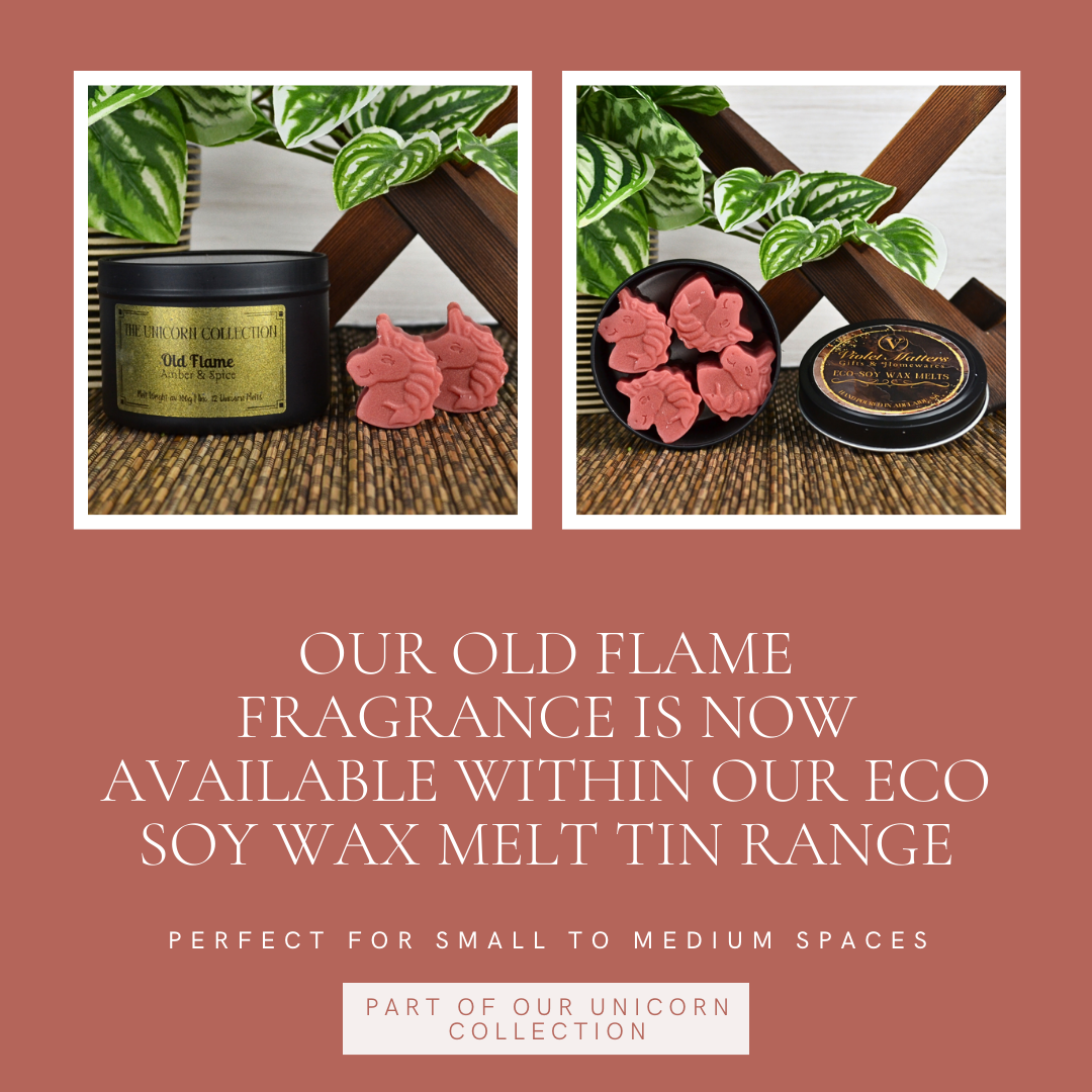 Old Flame: Amber & Spice - Eco Soy Wax Melt Tin