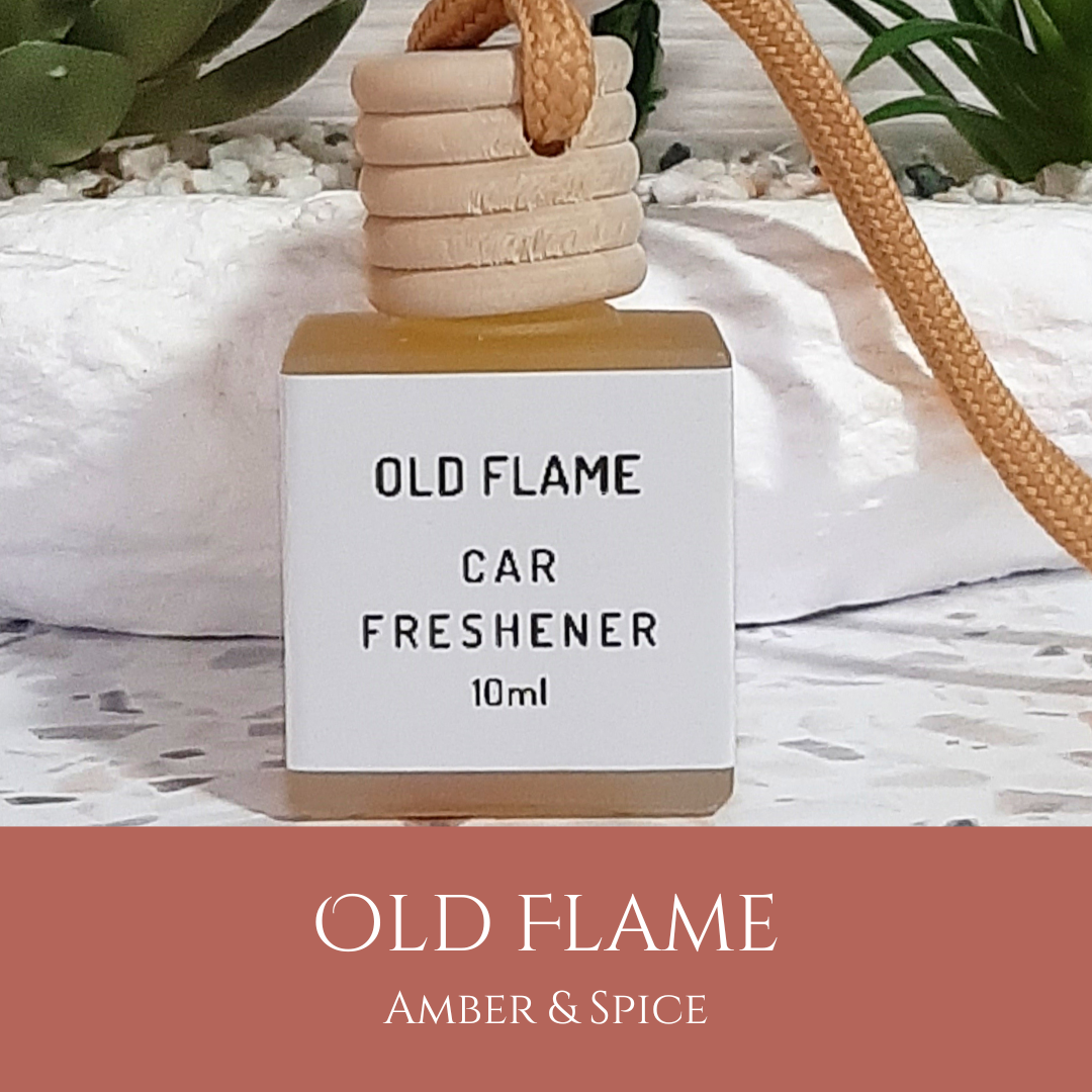 Old Flame: Amber & Spice - Car Freshener