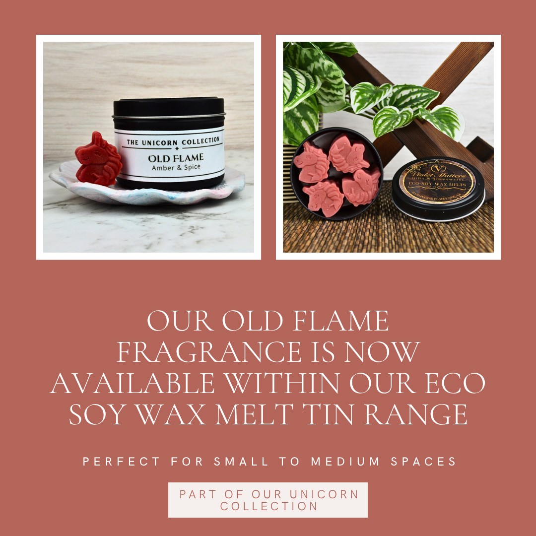 Old Flame: Amber & Spice - Eco Soy Wax Melt Tin