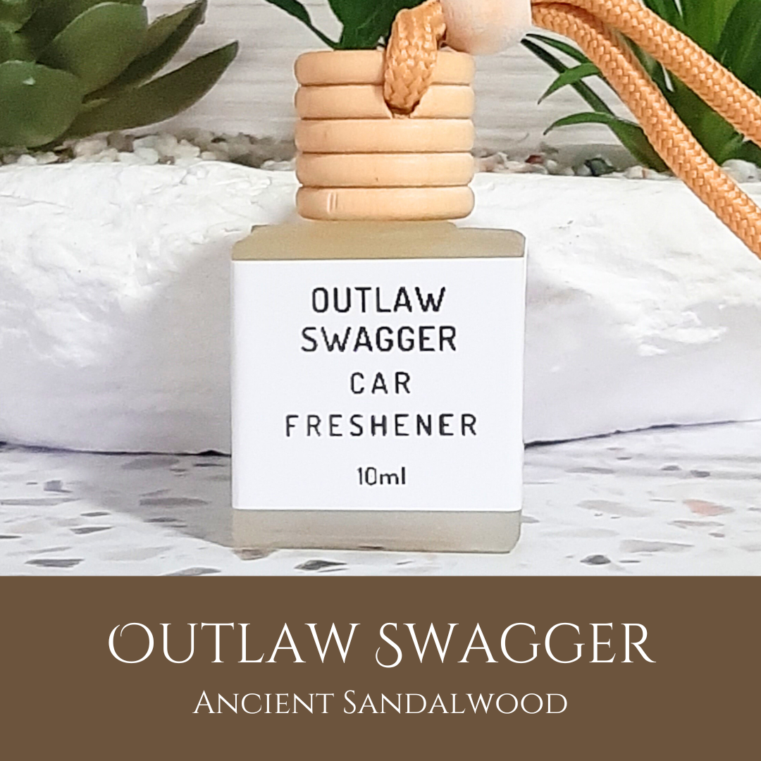 Outlaw Swagger: Ancient Sandalwood - Car Freshener