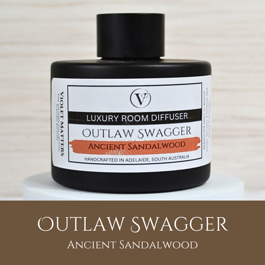 Outlaw Swagger: Ancient Sandalwood - 100ml Room Diffuser