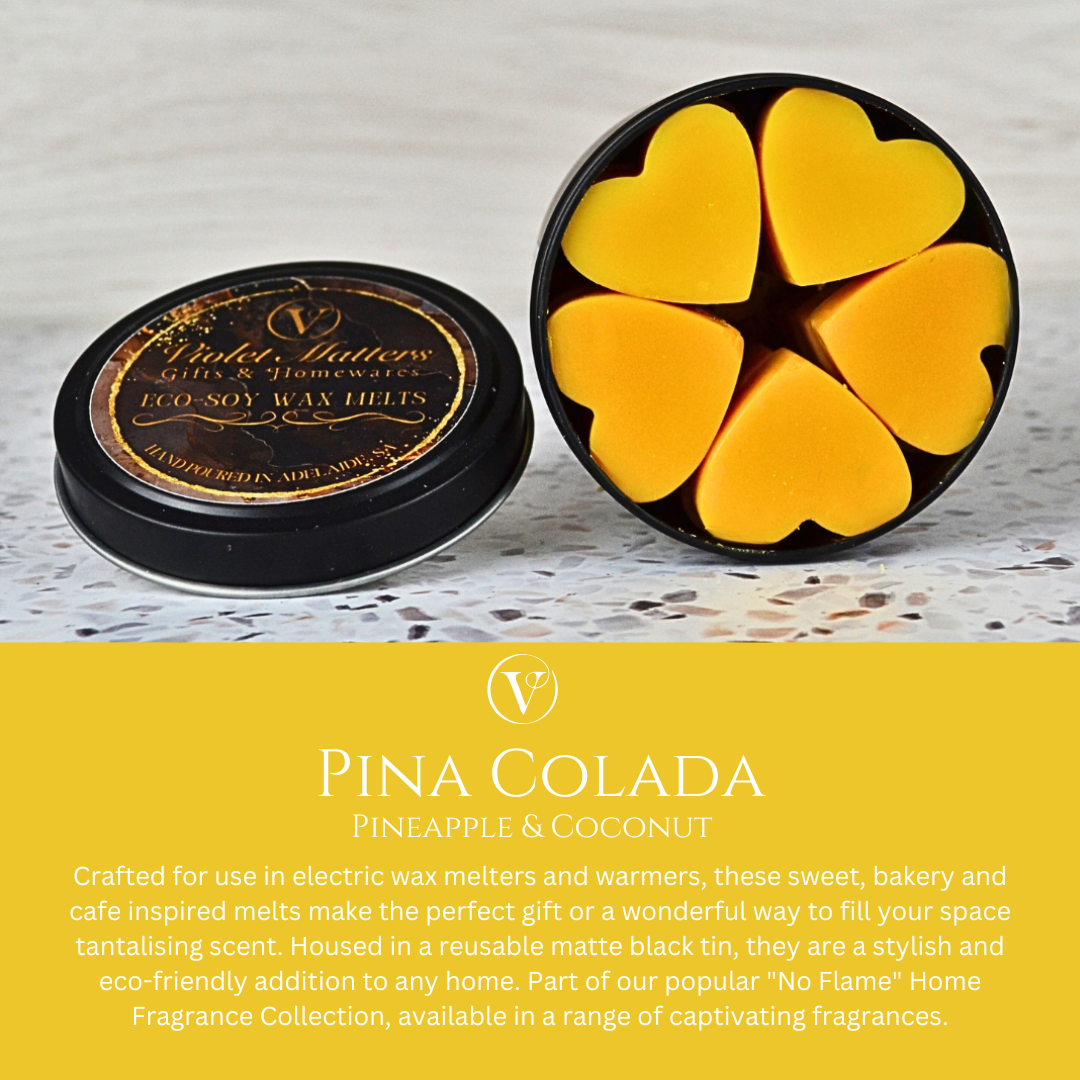 Pina Colada: Pineapple & Coconut - Eco Soy Wax Melt Tin