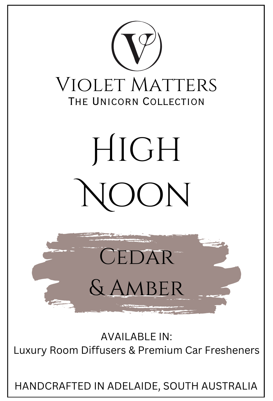 High Noon - Cedar and Amber Luxury Room Diffuser