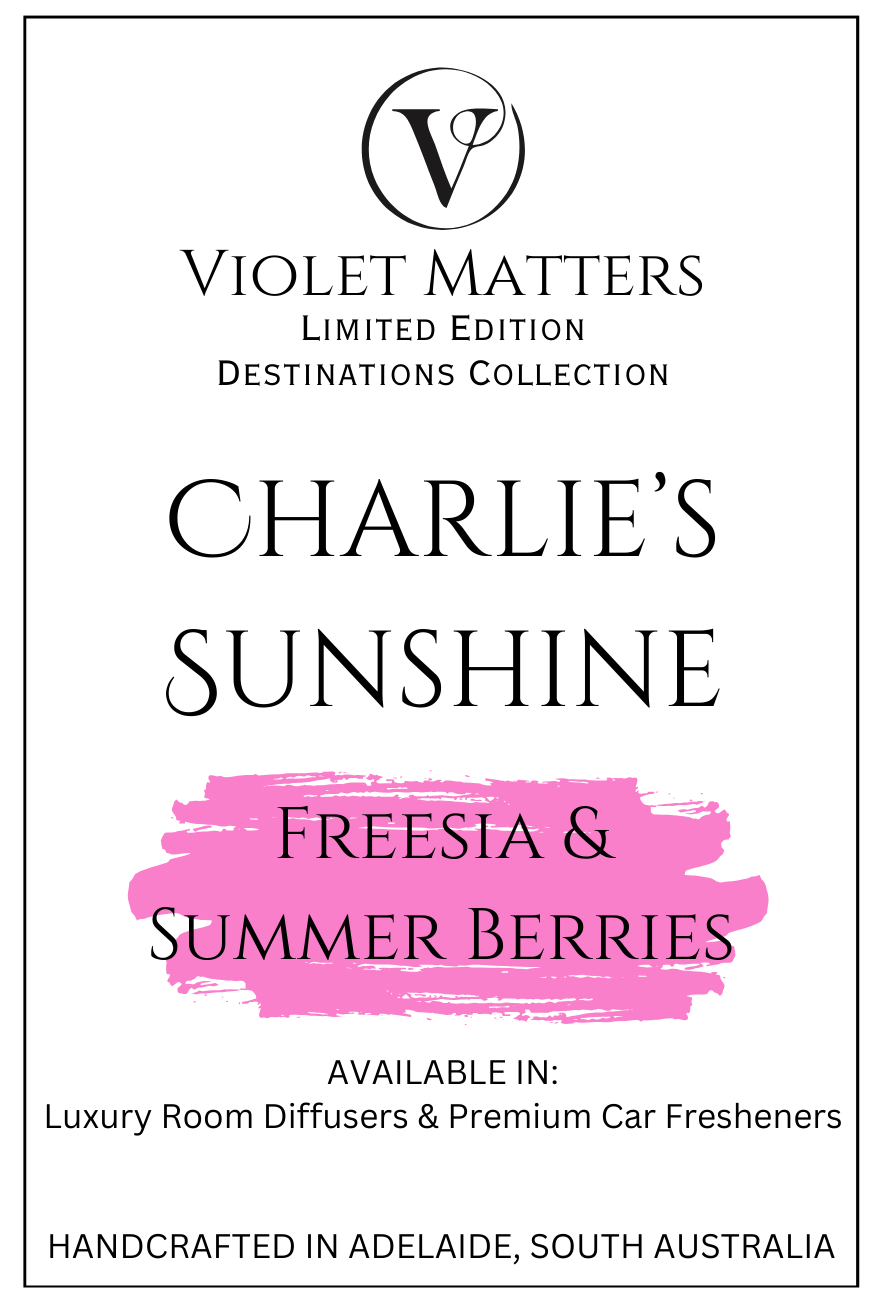Charlie's Sunshine - Freesia and Summer Berries Premium Car Freshener