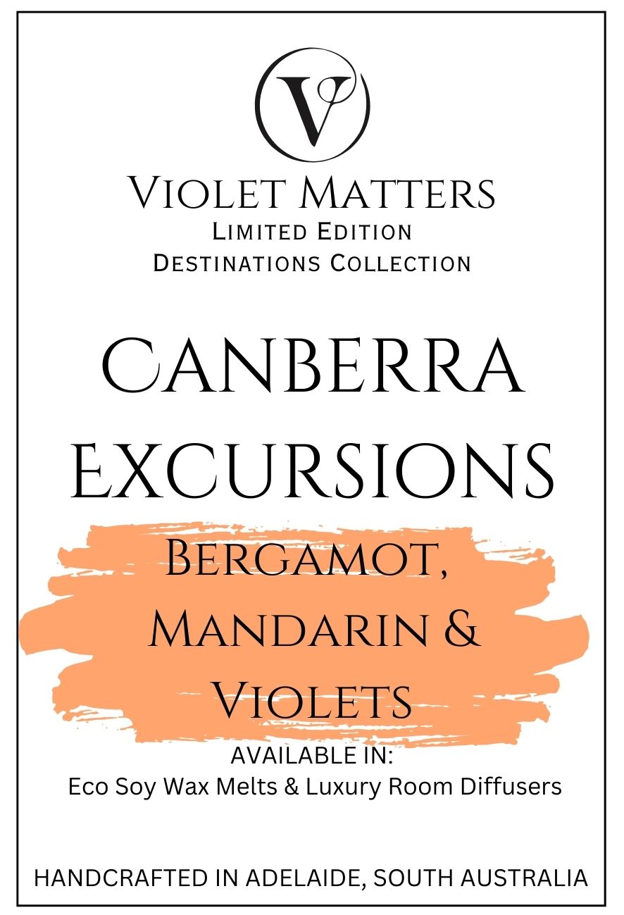 Canberra Excursions - Bergamot, Mandarin & Violets Luxury Room Diffuser