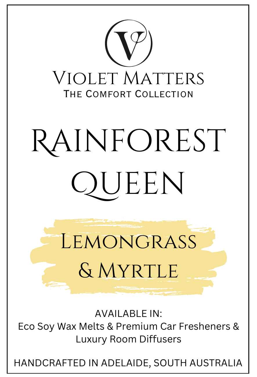 Rainforest Queen - Lemongrass and Myrtle Luxury Room Diffuser