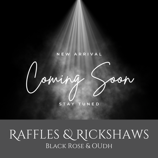 Raffles & Rickshaws: Black Rose & Oudh - Eco Soy Wax Melt Bar