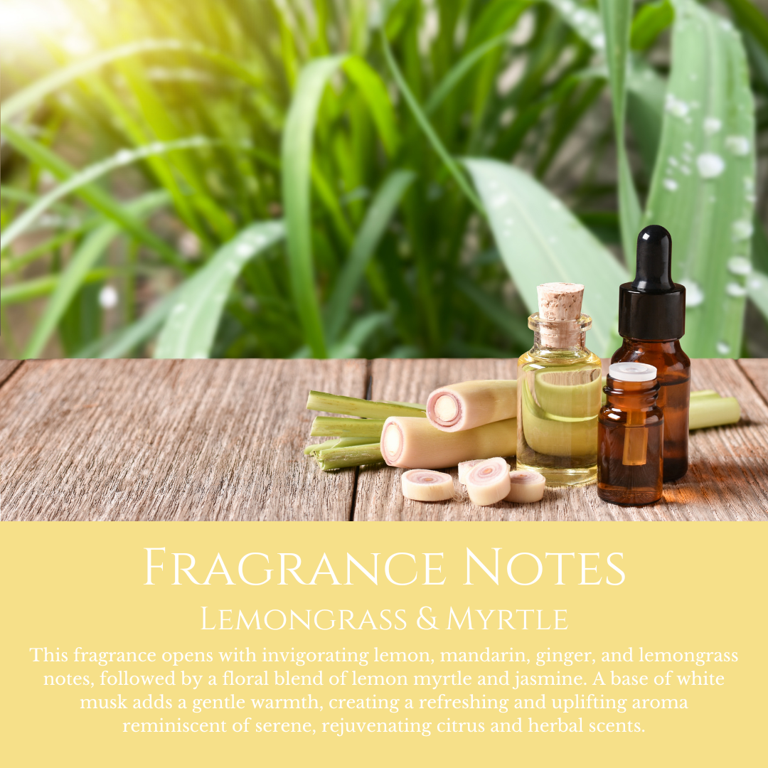 Rainforest Queen: Lemongrass & Myrtle - 100ml Room Spray