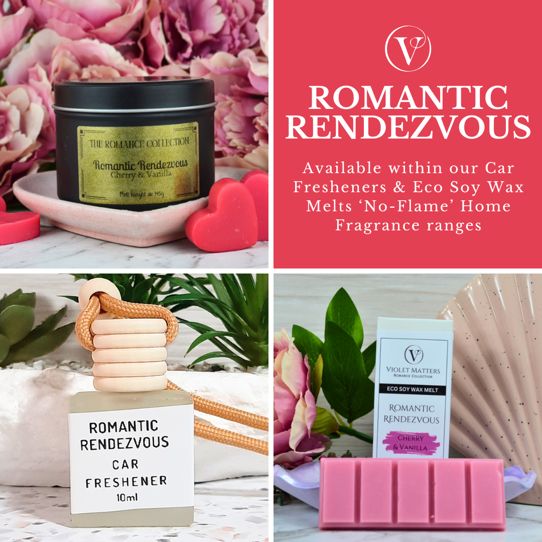 Romantic Rendezvous: Cherry & Vanilla - Eco Soy Wax Melt Bar