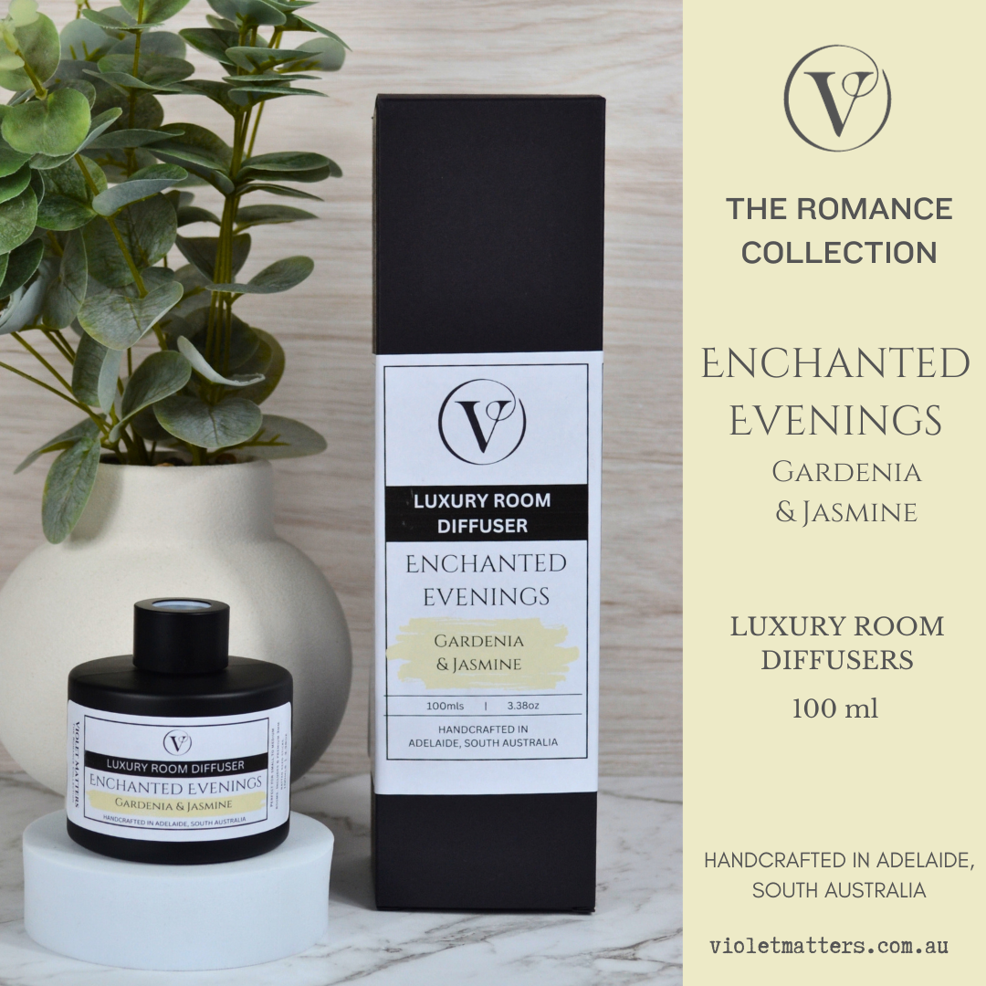 Enchanted Evenings - Gardenia and Jasmine Luxury Room Diffuser