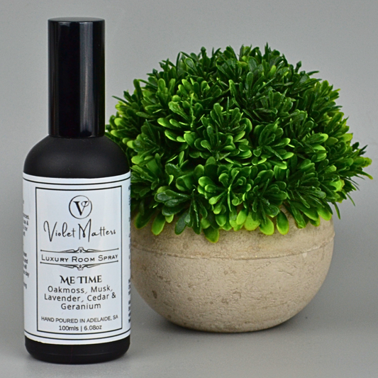 Me Time: Oakmoss, Musk, Lavender, Cedar and Geranium - 100ml Room Spray