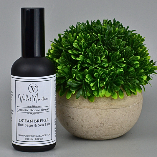 Ocean Breeze: Blue Sage & Sea Salt - 100ml Room Spray